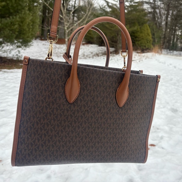 Michael Kors Brown Tote Bag - Picture 12 of 16